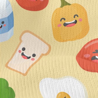 Nutritious And Healthy Breakfa Stretch Jersey