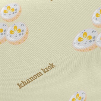 Thai Crispy Coconut Milk Midweight Cotton Poplin