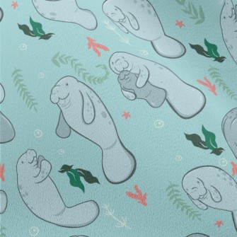 Dugongs And Their Children And Chiffon