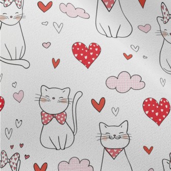 Cat Wearing A Bow Tie And Scar Chiffon