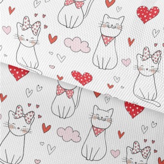 Cat Wearing A Bow Tie And Scar Waterproof Oxford
