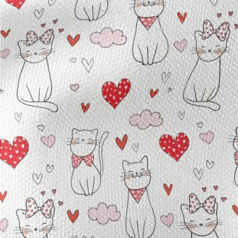 Cat Wearing A Bow Tie And Scar Waterproof Canvas