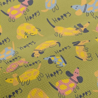 Long And Docile Dachshund Performance Linen