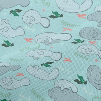 Dugongs And Their Children And Performance Linen