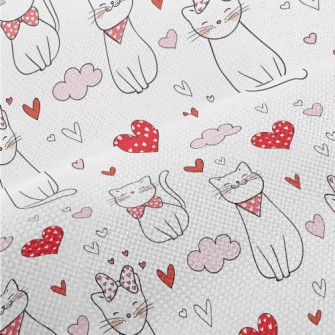 Cat Wearing A Bow Tie And Scar Performance Linen