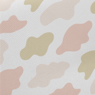 Brown Pink Splash Pattern Twill