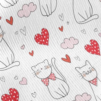 Cat Wearing A Bow Tie And Scar Standard Corduroy