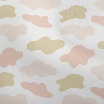 Brown Pink Splash Pattern Dobby