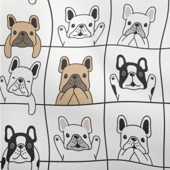 French Bulldog In Different Ac Dobby