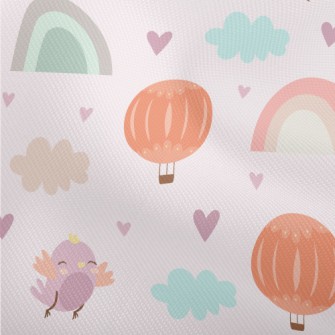 Colorful Bird Hot Air Balloon  Dobby