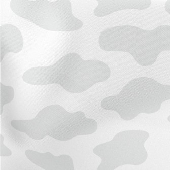 Light Gray Irregular Cloud Blo Stretch Ponte