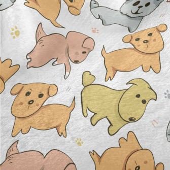Hand Drawn Illustration Of Pup Minky