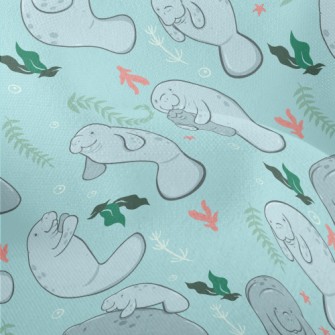 Dugongs And Their Children And Lightweight Performance Linen
