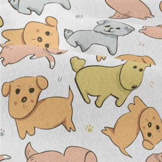 Hand Drawn Illustration Of Pup Modern Jersey