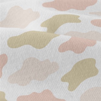Brown Pink Splash Pattern Modern Jersey