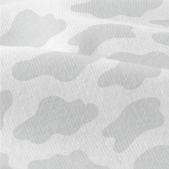 Light Gray Irregular Cloud Blo Modern Jersey