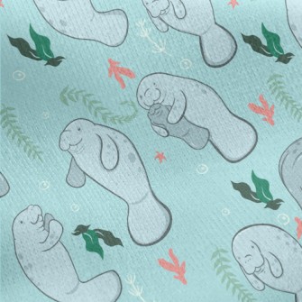 Dugongs And Their Children And Jersey Backed Fleece