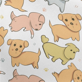 Hand Drawn Illustration Of Pup Pongee