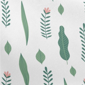 Flowers And Plants In Children Pongee