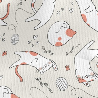 Happy And Leisurely Cat Stretch Jersey