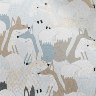 Foxes In Pairs Chiffon