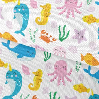 Happy Marine Life Waterproof Oxford