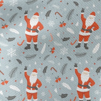 Happy Santa Claus Waterproof Canvas
