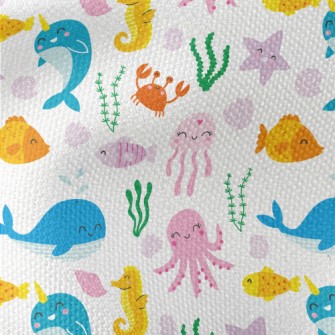 Happy Marine Life Waterproof Canvas