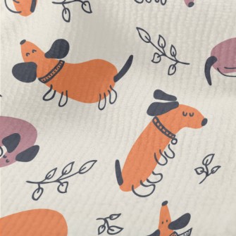 Colorful Cozy Dachshund Dog Terry