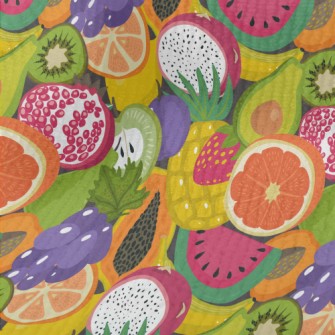 Brightly Colored Fresh Fruit Terry