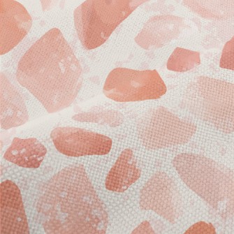 Hand-painted Monochrome Terraz Performance Linen