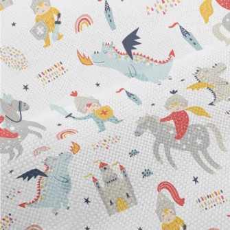 Baby Warrior And Dragon Castle Performance Linen