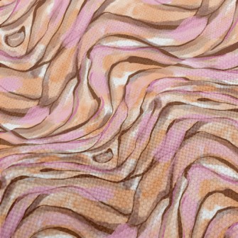Watercolor Animal Print Performance Linen