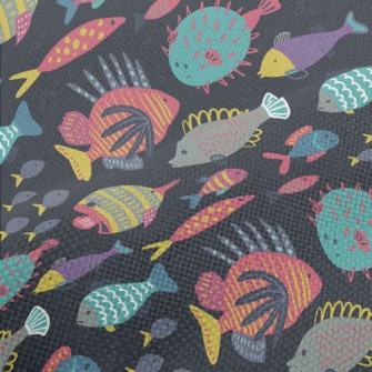 Pale Colored Fish Performance Linen