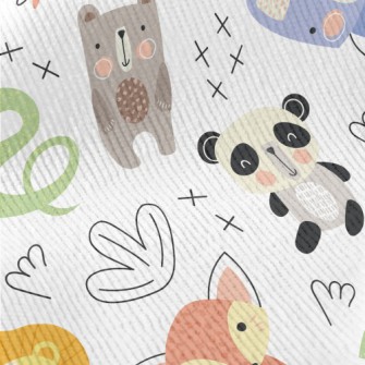 Funny Animals Drawn By Childre Standard Corduroy