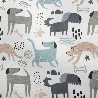 Dogs With Different Texture St Dobby