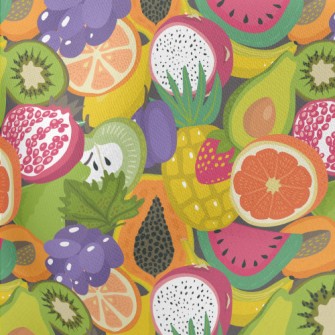 Brightly Colored Fresh Fruit Stretch Ponte