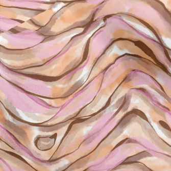 Watercolor Animal Print Micro Fleece