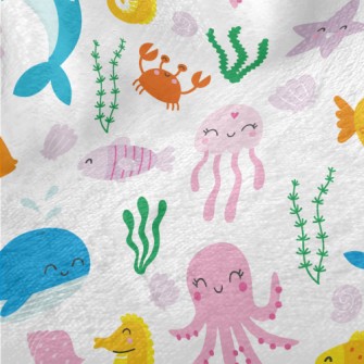 Happy Marine Life Minky