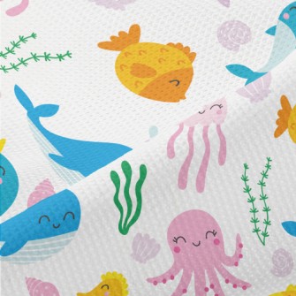 Happy Marine Life Piqué