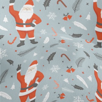 Happy Santa Claus Lightweight Performance Linen
