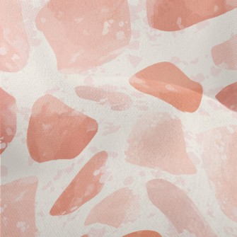 Hand-painted Monochrome Terraz Lightweight Performance Linen