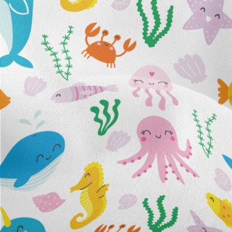 Happy Marine Life Lightweight Performance Linen