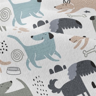 Dogs With Different Texture St Modern Jersey