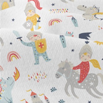 Baby Warrior And Dragon Castle Modern Jersey