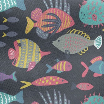 Pale Colored Fish Jersey Backed Fleece
