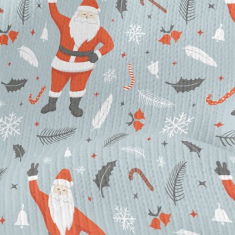 Happy Santa Claus Stretch Jersey