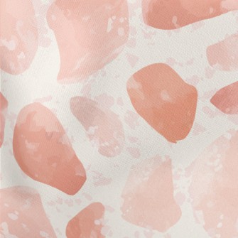 Hand-painted Monochrome Terraz Lightweight Cotton Poplin