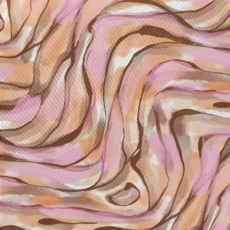 Watercolor Animal Print Midweight Cotton Poplin