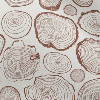 Wood Texture In Print Style Chiffon